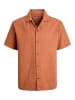 Jack & Jones Hawaii-Hemd in Amber Brown