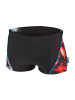 BECO the world of aquasports Badehose FEATHERS in schwarz-bunt