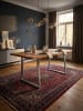KADIMA DESIGN Esszimmertisch 140x80x76 cm Massivholz / Metall Esstisch