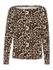 Cream Langarm-Shirt CRLeoa Straight fit in Big Animal Spots