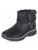 Skechers Schlupfstiefel in schwarz