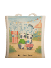 Mr. & Mrs. Panda Tasche Pandas Freizeitpark besuchen Design ohne... in Weiß