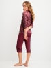 Calida Pyjama in mars red