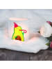 Mr. & Mrs. Panda Windlicht Glas Avocado Feier ohne Spruch in Transparent