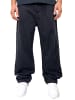 DADA Baggy Pants Supreme Fit Jeans mit Logo-Stitching in Schwarz