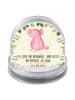 Mr. & Mrs. Panda Weihnachts Schneekugel Axolotl Niedlich mit Spruch in Naturpapier