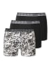 Schiesser Retro Short / Pant Teens Boys 95/5 Organic Cotton in Schwarz - Mix