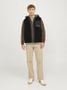 Jack & Jones Teddyfell Weste in Black