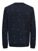 Only&Sons Weicher Pullover Basic Sweatshirt in Dunkelblau