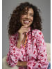 Laura Scott Longbluse in pink-gemustert