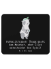 Mr. & Mrs. Panda Mouse Pad Fußballtrainer Erfolgskick mit Spruch in Schwarz