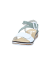 rieker Sandalen in weiss/mint