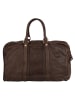 Forty degrees Reisetasche echt Leder in braun