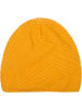 styleBREAKER Strick Beanie Mütze in Curry