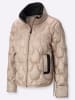 creation L Leicht-Daunen-Steppjacke in beige-schwarz