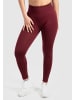 SMILODOX Leggings Sena in Bordeaux