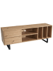 KADIMA DESIGN Lowboard Eiche-Dekor 150x55x40 cm TV-Kommode Modern, Design in Braun