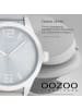 Oozoo Analog-Armbanduhr Oozoo Timepieces hellgrau extra groß (ca. 46mm)