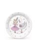 Wisam® Balett With Swan Ballerina Pappteller 8 Stk 22,7 cm