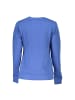 cavalli CLASS Blaues Baumwoll-Sweatshirt