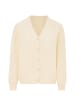 SANIKA Damen Strickjacke in Wollweiss