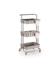 relaxdays Rollwagen in Grün - (B)43 x (H)86 x (T)36 cm