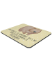 Mr. & Mrs. Panda Mouse Pad Wombat mit Spruch in Gelb Pastell