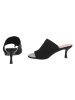 Ital-Design High-Heel Sandalette in Schwarz