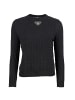 Roberto Geissini Strickpullover Business Schwarz