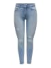 ONLY Jeans ONLBLUSH MID SK REA685 skinny in Blau