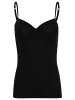 Hanro BH-Hemd Allure in Schwarz