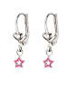 schmuck23 Silber-Ohrringe 925 Stern 0,7 cm x 0,8 cm