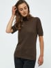 minus T-Shirt in Slate Brown Lurex