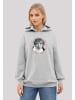 F4NT4STIC Hoodie Clara Bow That Red Lip Classic Thing Circle in grau meliert