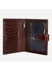 Jekyll & Hide Oxford Geldbörse RFID Schutz Leder 10 cm mocha
