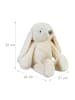 relaxdays Türstopper "Hase" in Creme