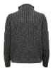JDY Strickpullover in Dark Grey Melange