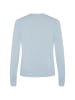 Style Republic Kaschmirpullover V-Neck in pastel blue melange