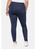 sheego Leggings in marine bedruckt