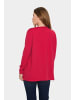 SAINT TROPEZ Strickjacke KilaSZ Gerade Passform in Viva Magenta