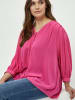 Peppercorn Bluse in Magenta Pink