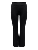 JACQUELINE de YONG Elegante Stoffhose High Waist Flared Culotte Pants JDYPRETTY in Schwarz