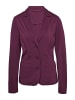 GOLDNER Jerseyblazer in aubergine