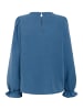 Kaffe Langarm-Bluse KAnita Regular fit in Ensign Blue
