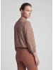 Rabe Bluse in Braun