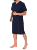NORMANN Nachthemd kurzarm Streifen - 61557 in marine