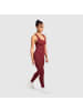 SMILODOX Jumpsuit Elsie in Bordeaux