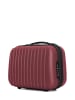 WAVE PARIS Kosmetikkoffer TAGE-K in Burgunderrot (9L)