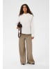 Soaked in Luxury Langarm-Bluse SLEmanda Gerade Passform in Bright White