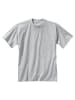Fruit of the Loom Freizeitshirt in weiß + grau-meliert